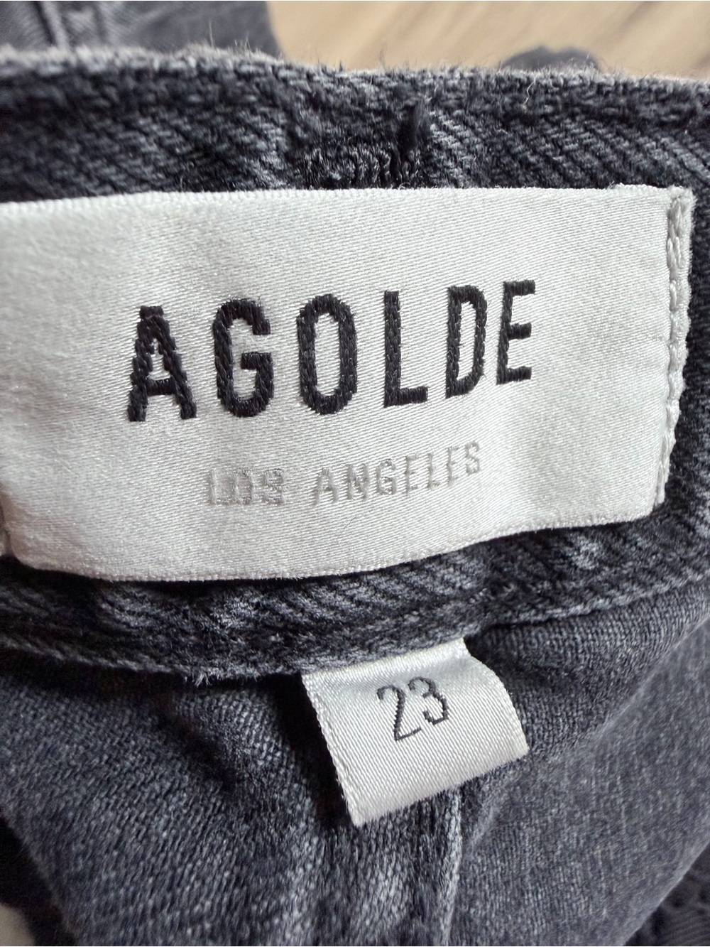 AGOLDE 90s crop Jean
